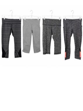 LULULEMON 6 Piece Bundle 4 Leggings + 2 Free Pieces Size 6